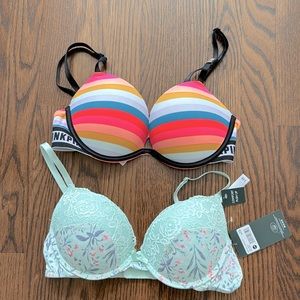 PINK/LAURA ASHLEY bra bundle